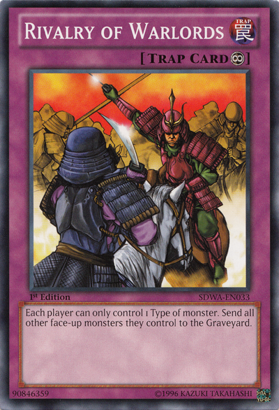 Rivalry of Warlords [SDWA-EN033] Common | L.A. Mood Comics and Games