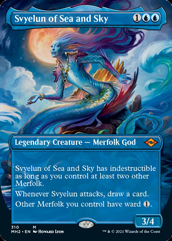 Svyelun of Sea and Sky (Borderless Alternate Art) [Modern Horizons 2] | L.A. Mood Comics and Games