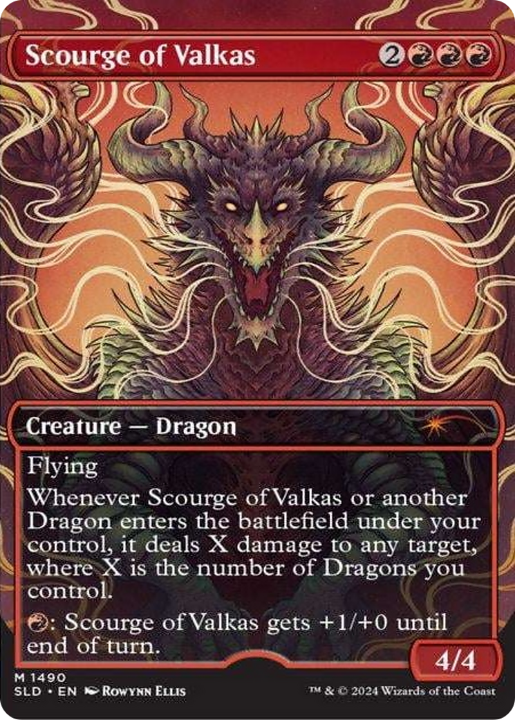 Scourge of Valkas (Rainbow Foil) [Secret Lair Drop Series] | L.A. Mood Comics and Games