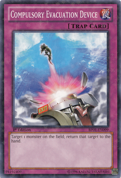 Compulsory Evacuation Device [BP01-EN099] Starfoil Rare | L.A. Mood Comics and Games