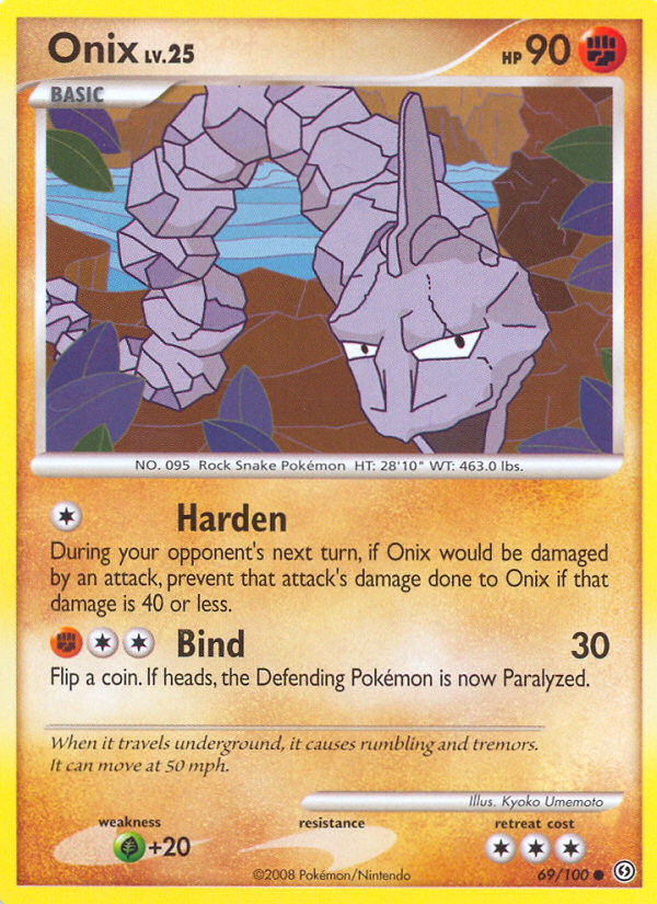 Onix (69/100) [Diamond & Pearl: Stormfront] | L.A. Mood Comics and Games