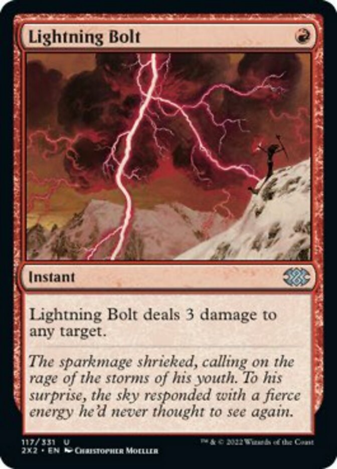 Lightning Bolt [Double Masters 2022] | L.A. Mood Comics and Games