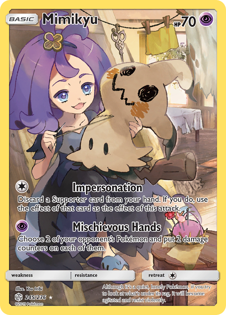 Mimikyu (245/236) [Sun & Moon: Cosmic Eclipse] | L.A. Mood Comics and Games