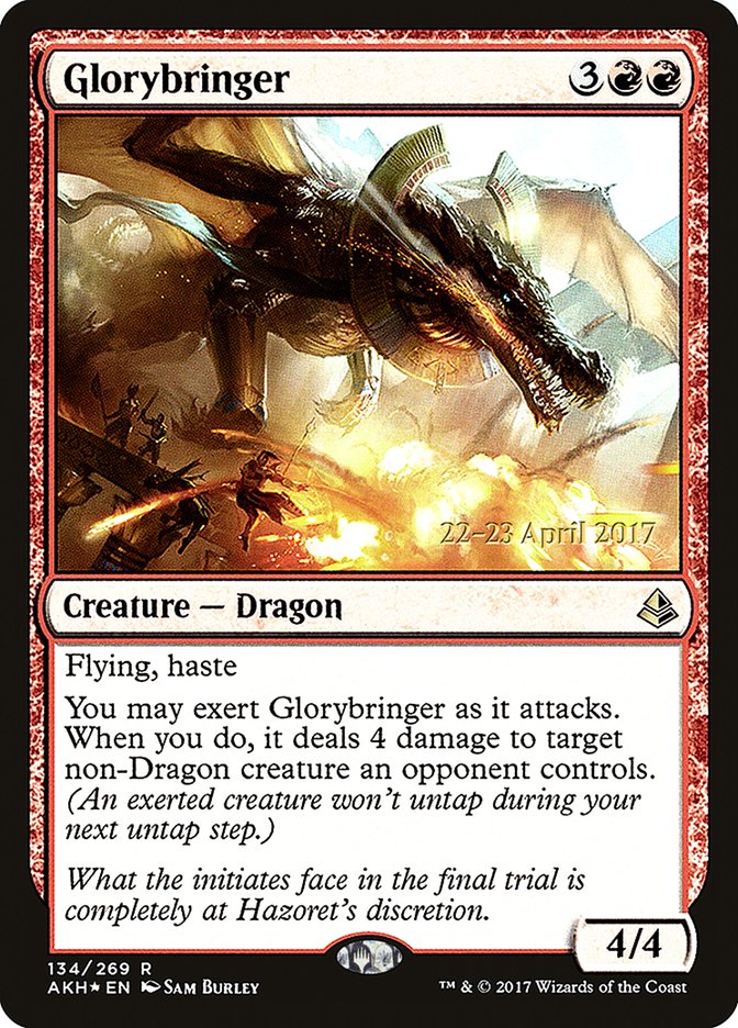 Glorybringer [Amonkhet Prerelease Promos] | L.A. Mood Comics and Games