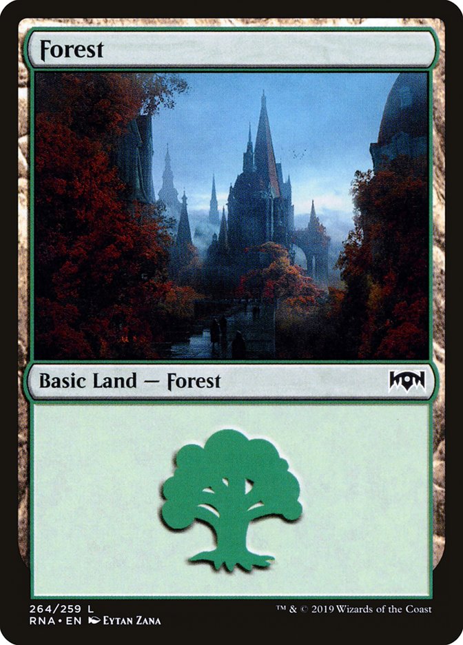 Forest (264) [Ravnica Allegiance] | L.A. Mood Comics and Games