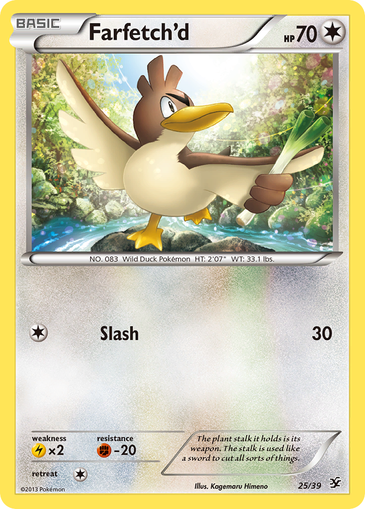 Farfetch'd (25/39) [XY: Kalos Starter Set] | L.A. Mood Comics and Games