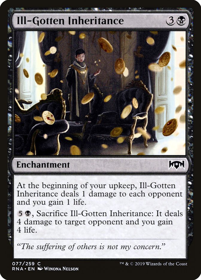 Ill-Gotten Inheritance [Ravnica Allegiance] | L.A. Mood Comics and Games
