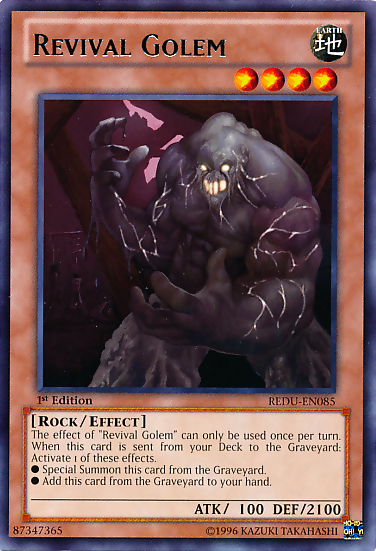 Revival Golem [REDU-EN085] Rare | L.A. Mood Comics and Games