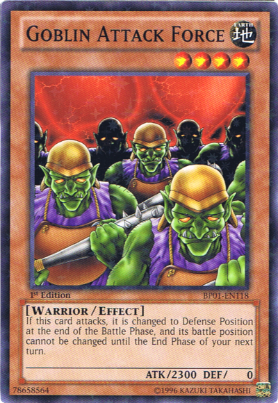 Goblin Attack Force [BP01-EN118] Starfoil Rare | L.A. Mood Comics and Games