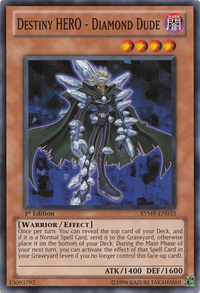 Destiny HERO - Diamond Dude [RYMP-EN033] Common | L.A. Mood Comics and Games