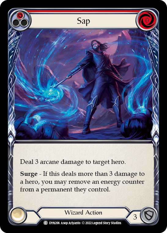 Sap (Red) [DYN206] (Dynasty)  Rainbow Foil | L.A. Mood Comics and Games