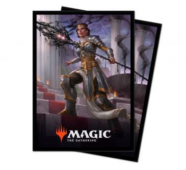 Theros Beyond Death Elspeth, Sun's Nemesis Standard Deck Protector sleeves 100ct for Magic: The Gathering | L.A. Mood Comics and Games