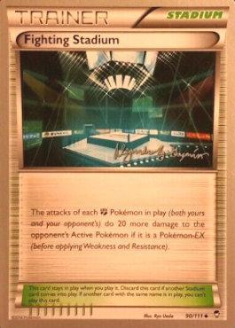 Fighting Stadium (90/111) (Primal Groudon - Alejandro Ng-Guzman) [World Championships 2015] | L.A. Mood Comics and Games