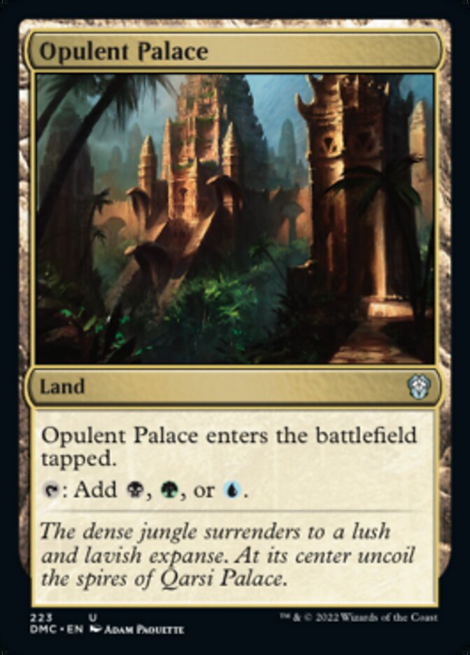Opulent Palace [Dominaria United Commander] | L.A. Mood Comics and Games