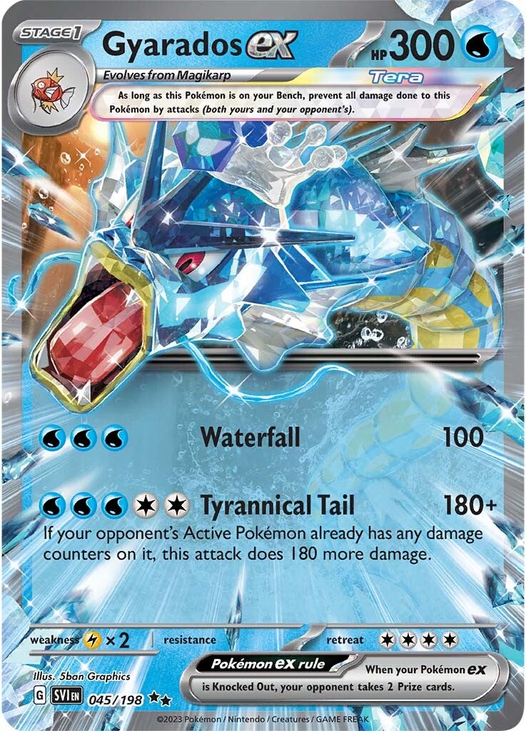 Gyarados ex (045/198) [Scarlet & Violet: Base Set] | L.A. Mood Comics and Games