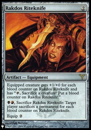 Rakdos Riteknife [The List] | L.A. Mood Comics and Games