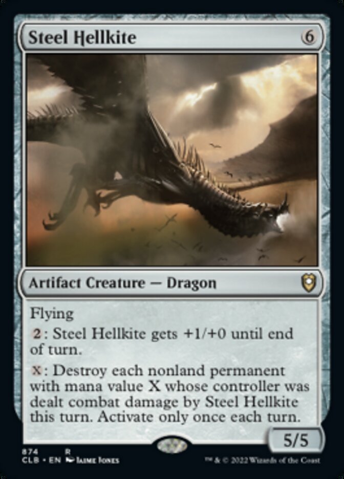 Steel Hellkite [Commander Legends: Battle for Baldur's Gate] | L.A. Mood Comics and Games