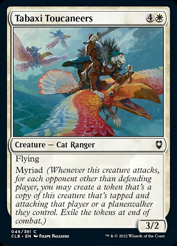 Tabaxi Toucaneers [Commander Legends: Battle for Baldur's Gate] | L.A. Mood Comics and Games