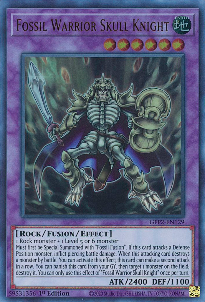 Fossil Warrior Skull Knight [GFP2-EN129] Ultra Rare | L.A. Mood Comics and Games