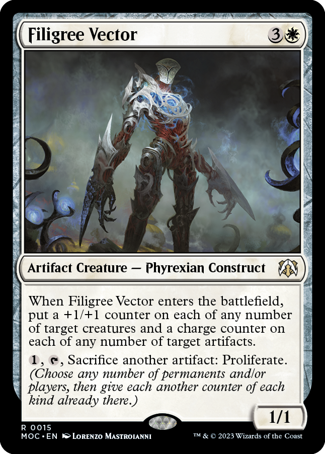 Filigree Vector [March of the Machine Commander] | L.A. Mood Comics and Games