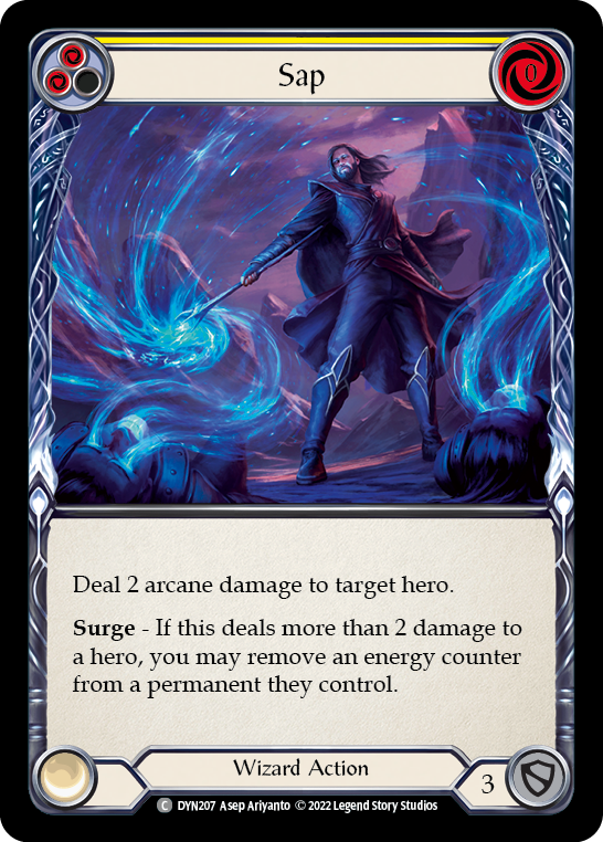 Sap (Yellow) [DYN207] (Dynasty)  Rainbow Foil | L.A. Mood Comics and Games