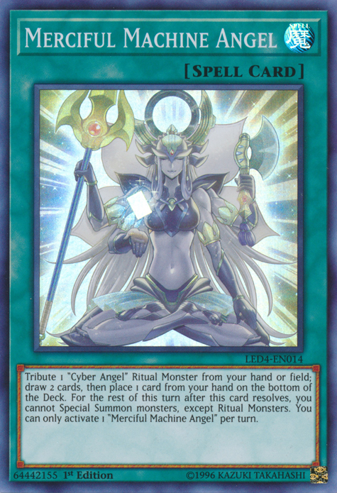 Merciful Machine Angel [LED4-EN014] Super Rare | L.A. Mood Comics and Games