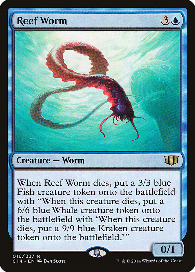 Reef Worm [Commander 2014] | L.A. Mood Comics and Games