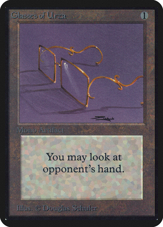 Glasses of Urza [Alpha Edition] | L.A. Mood Comics and Games