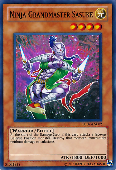 Ninja Grandmaster Sasuke [TU07-EN002] Super Rare | L.A. Mood Comics and Games