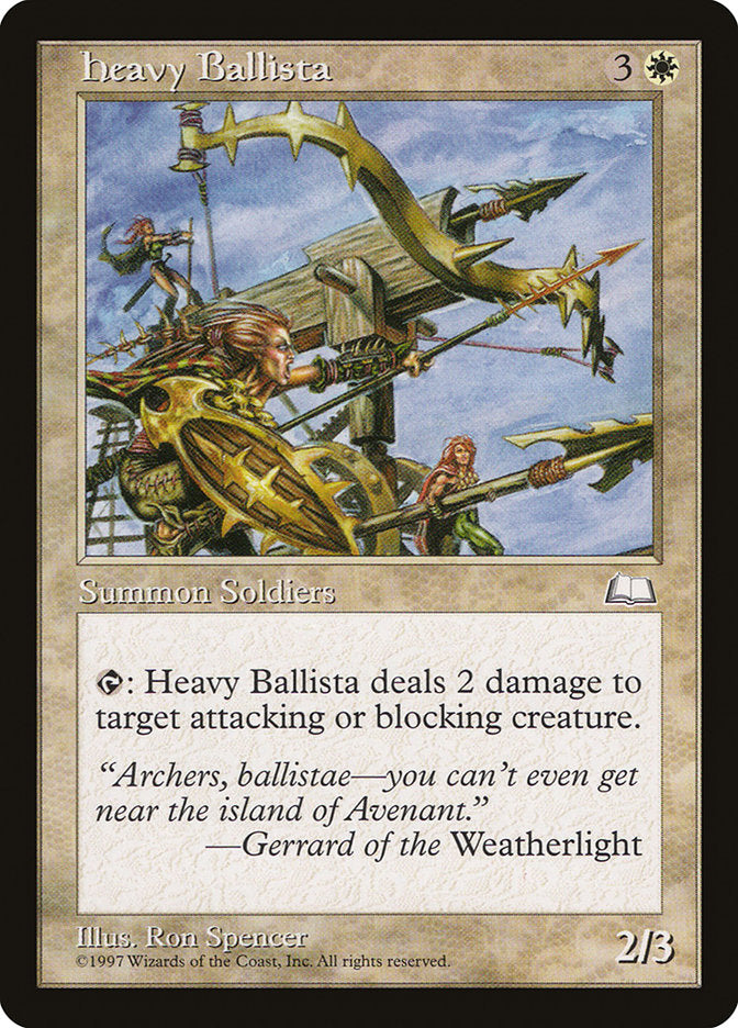 Heavy Ballista [Weatherlight] | L.A. Mood Comics and Games