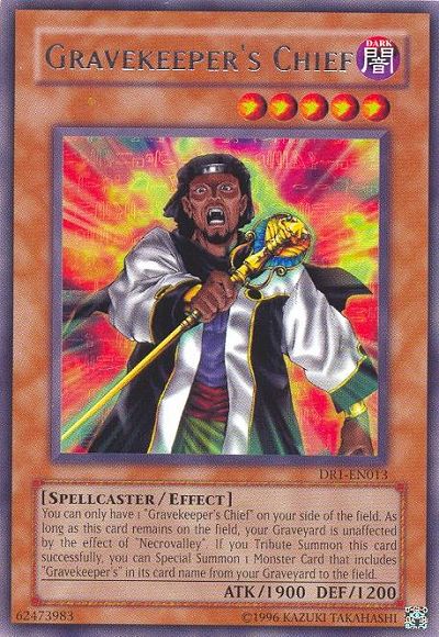 Gravekeeper's Chief [DR1-EN013] Rare | L.A. Mood Comics and Games