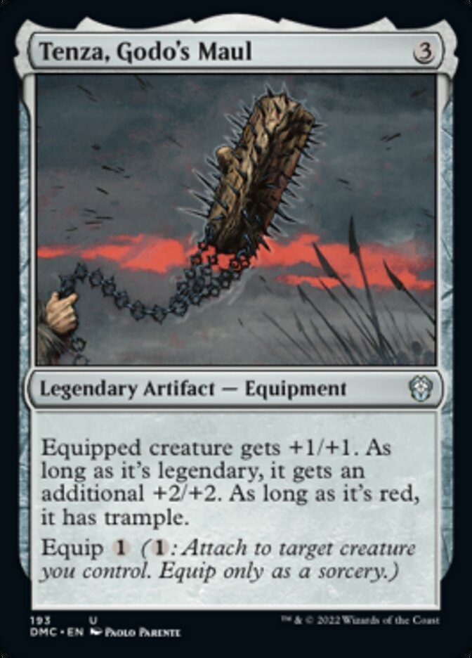 Tenza, Godo's Maul [Dominaria United Commander] | L.A. Mood Comics and Games