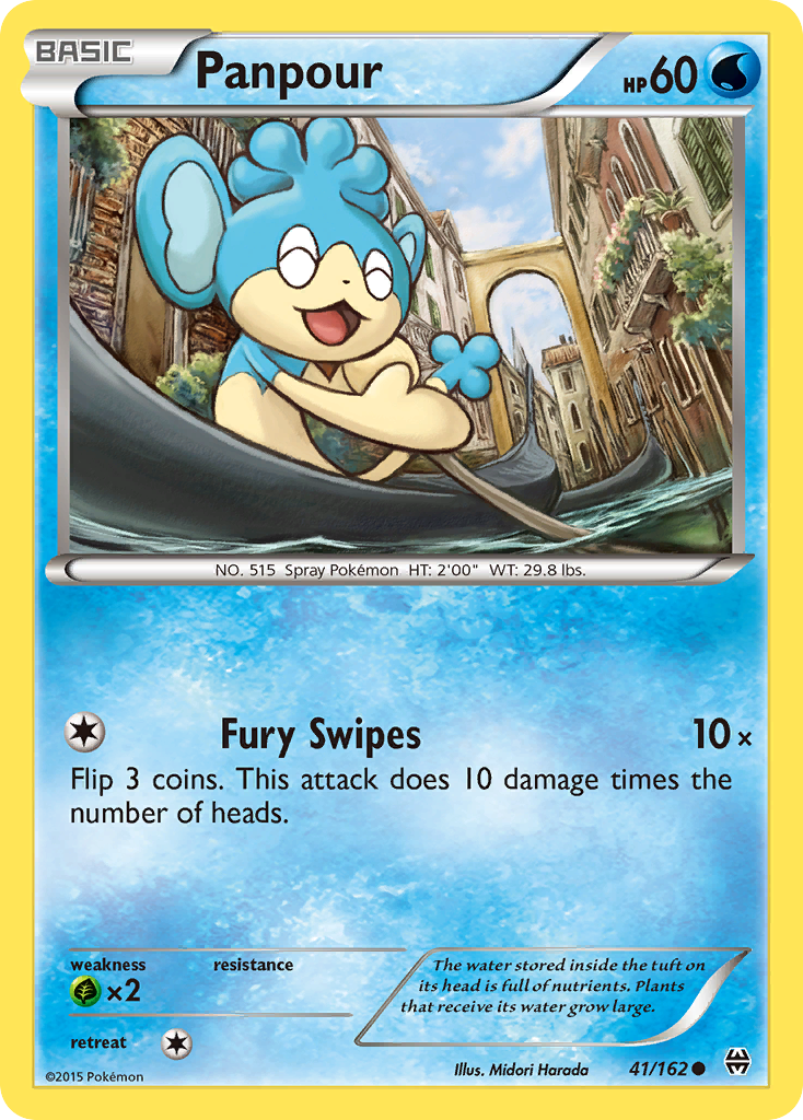 Panpour (41/162) [XY: BREAKthrough] | L.A. Mood Comics and Games