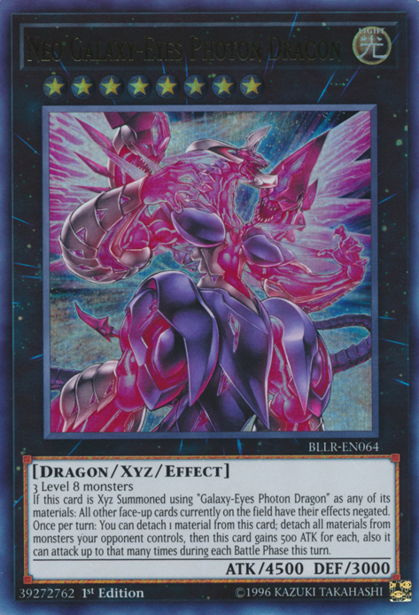 Neo Galaxy-Eyes Photon Dragon [BLLR-EN064] Ultra Rare | L.A. Mood Comics and Games