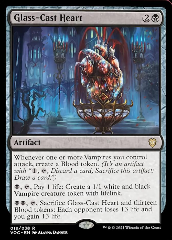 Glass-Cast Heart [Innistrad: Crimson Vow Commander] | L.A. Mood Comics and Games