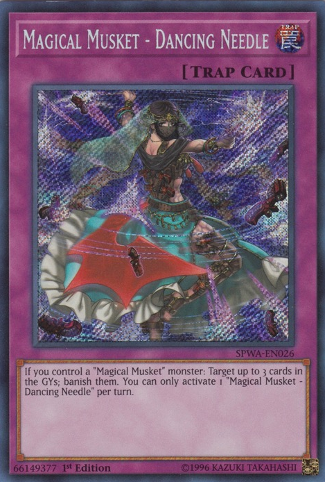 Magical Musket - Dancing Needle [SPWA-EN026] Secret Rare | L.A. Mood Comics and Games