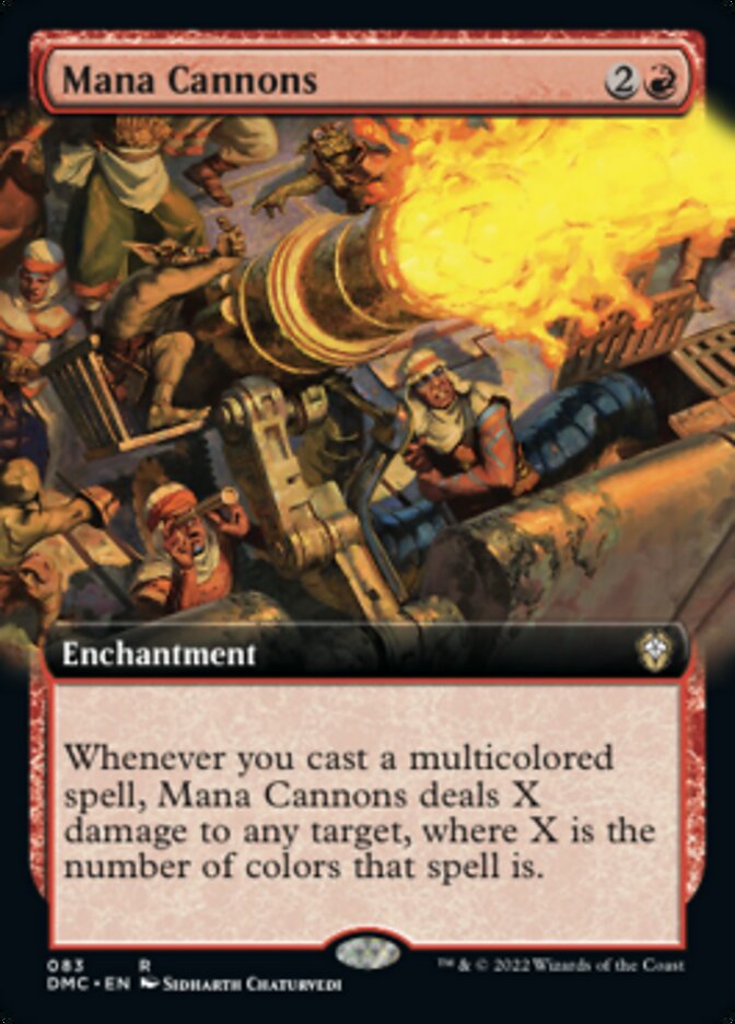 Mana Cannons (Extended Art) [Dominaria United Commander] | L.A. Mood Comics and Games