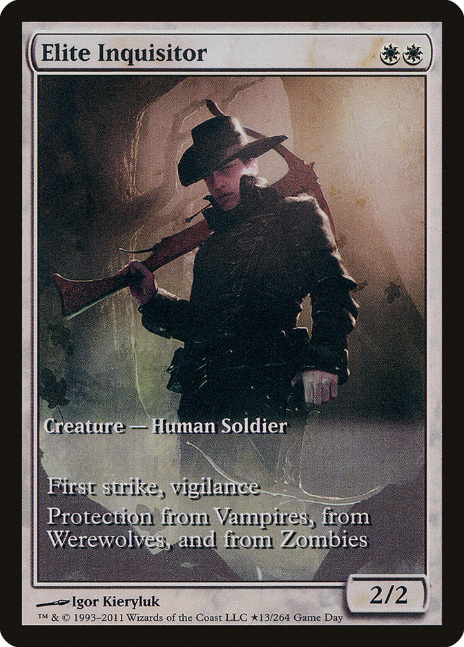 Elite Inquisitor (Game Day) [Innistrad Promos] | L.A. Mood Comics and Games