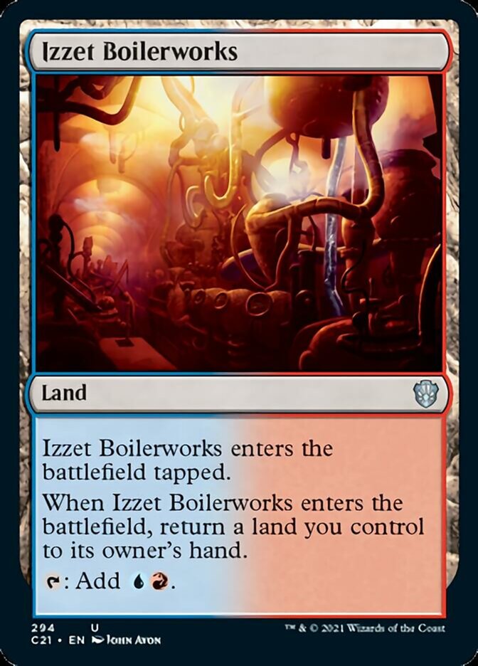 Izzet Boilerworks [Commander 2021] | L.A. Mood Comics and Games