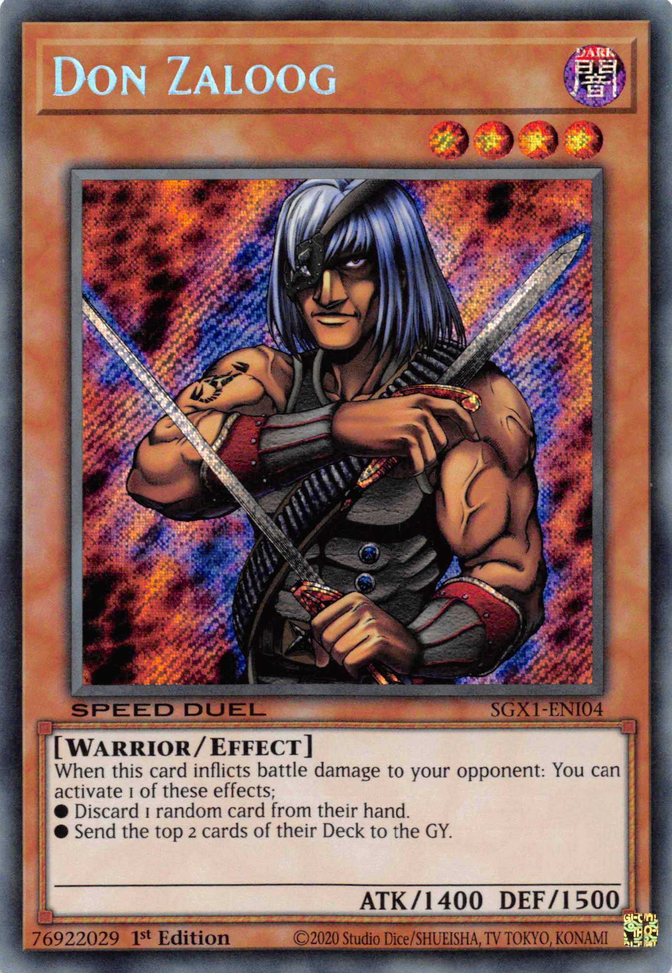 Don Zaloog [SGX1-ENI04] Secret Rare | L.A. Mood Comics and Games