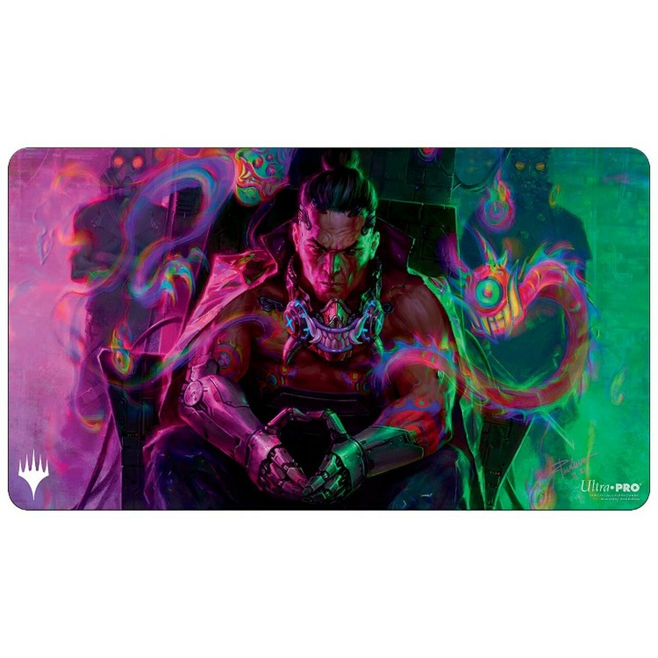 Play Mat MTG Kamigawa Neon Dynasty v5 | L.A. Mood Comics and Games