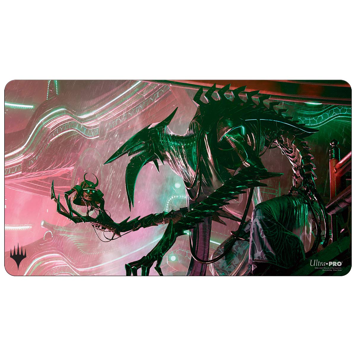 Play Mat MTG Kamigawa Neon Dynasty v6 | L.A. Mood Comics and Games