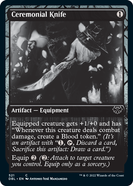 Ceremonial Knife [Innistrad: Double Feature] | L.A. Mood Comics and Games