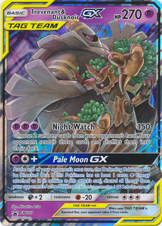 Trevenant & Dusknoir GX (SM217) (Jumbo Card) [Sun & Moon: Black Star Promos] | L.A. Mood Comics and Games