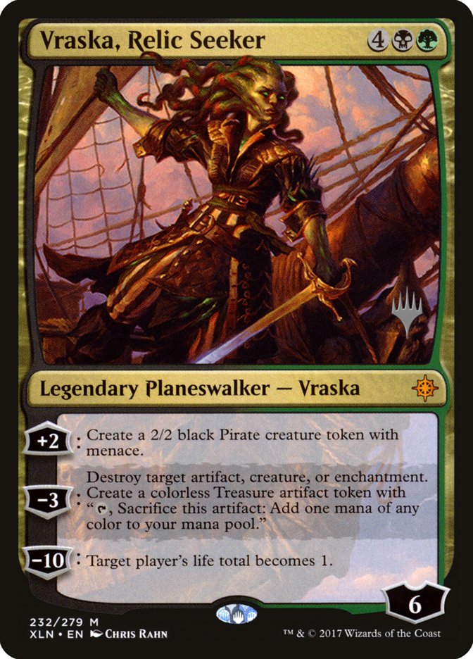 Vraska, Relic Seeker (Promo Pack) [Ixalan Promos] | L.A. Mood Comics and Games