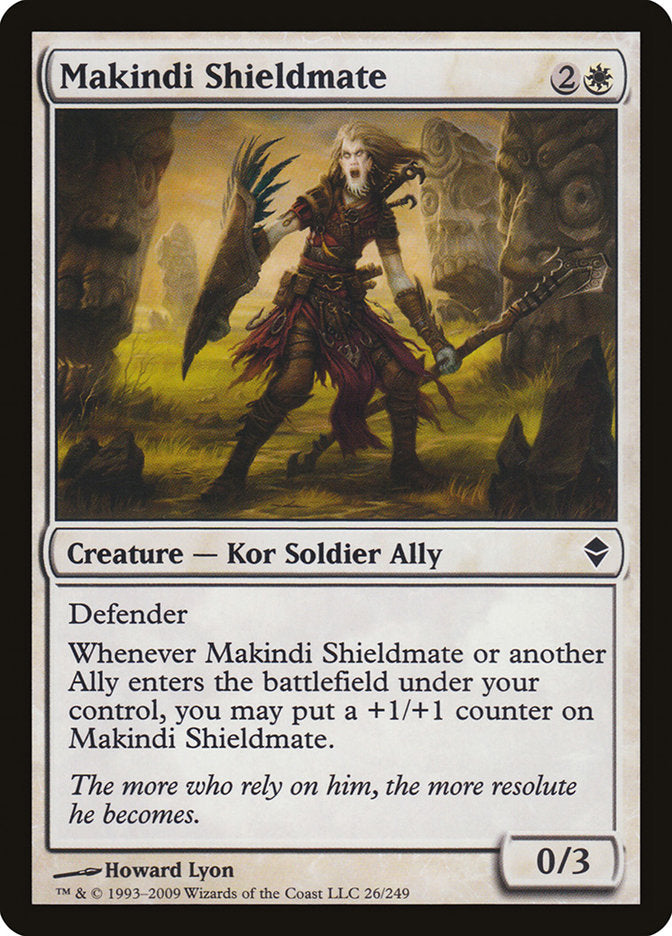 Makindi Shieldmate [Zendikar] | L.A. Mood Comics and Games