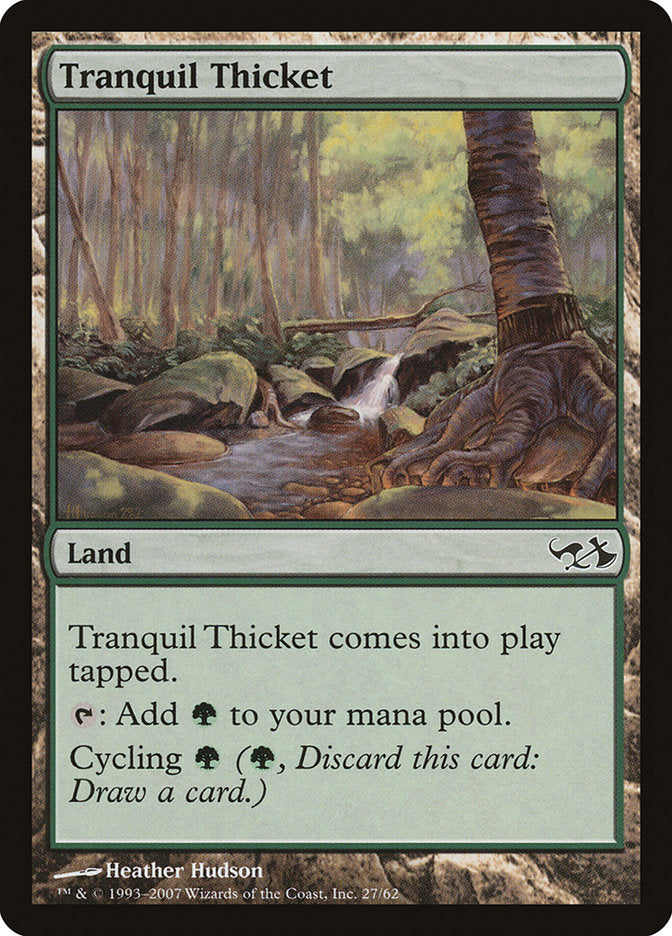 Tranquil Thicket [Duel Decks: Elves vs. Goblins] | L.A. Mood Comics and Games