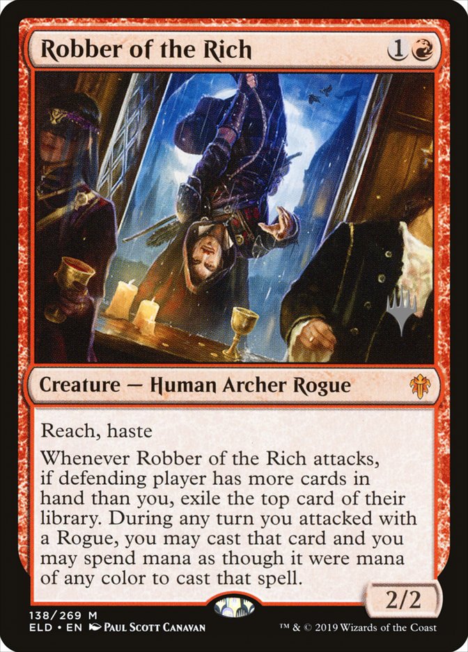 Robber of the Rich (Promo Pack) [Throne of Eldraine Promos] | L.A. Mood Comics and Games