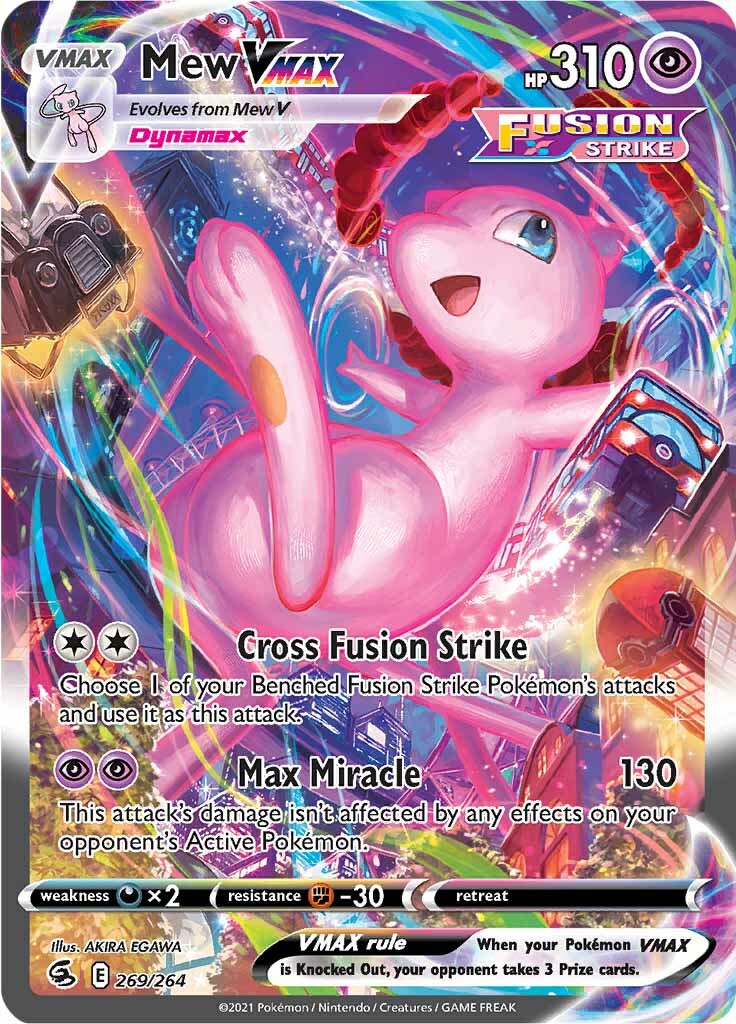 Mew VMAX (269/264) [Sword & Shield: Fusion Strike] | L.A. Mood Comics and Games