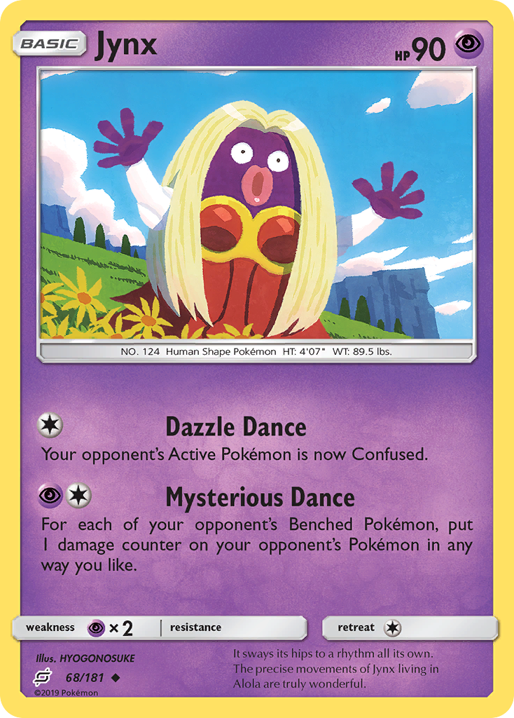 Jynx (68/181) [Sun & Moon: Team Up] | L.A. Mood Comics and Games